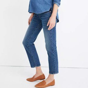 NWOT Madewell Maternity Side-Panel  Straight Jean